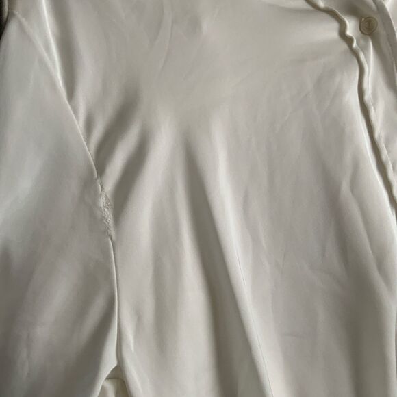 H&M White Satin Shirt - Picture 7 of 7